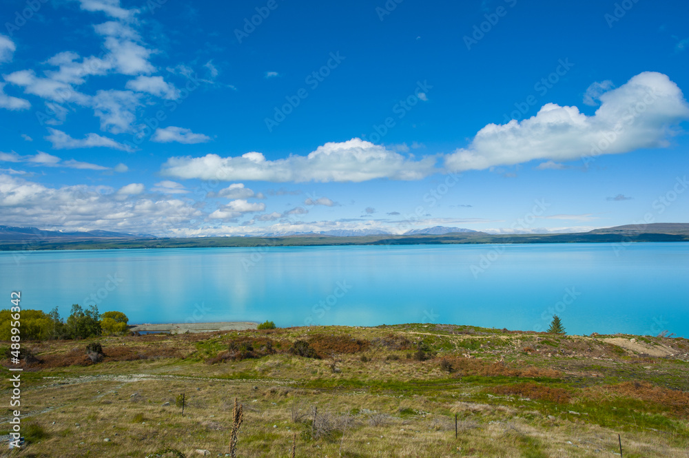 Lake Pukaki in New Zealand