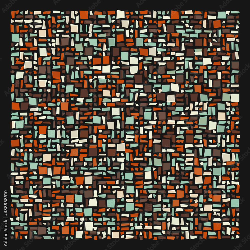 Offset Quads generative art background art illustration Offset Quads generative art background art illustration