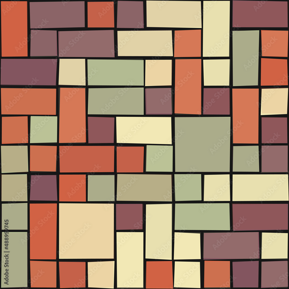 Offset Quads generative art background art illustration Offset Quads generative art background art illustration