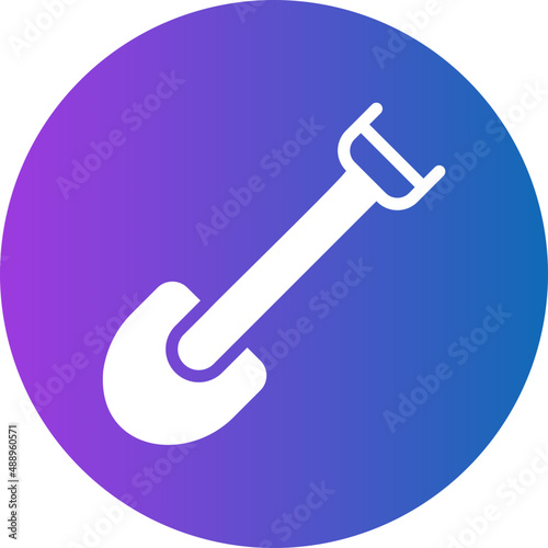 shovel gradient icon