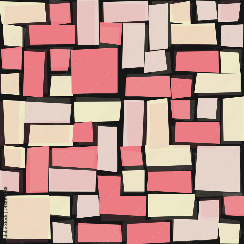 Offset Quads generative art background art illustration Offset Quads generative art background art illustration