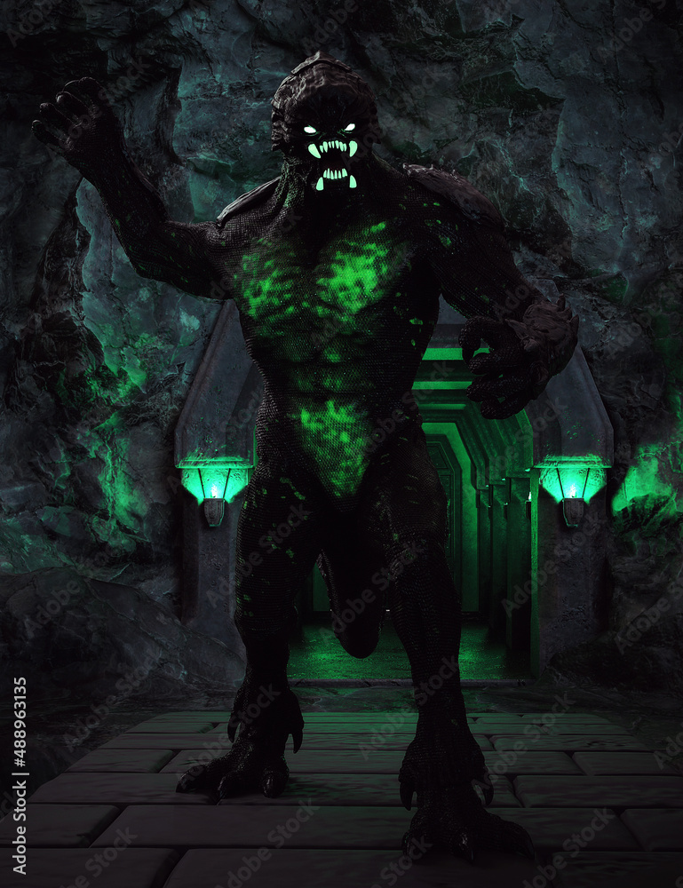 Obraz premium alien creature