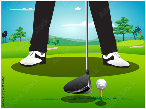 golf driving