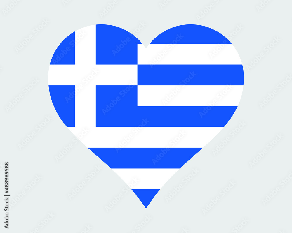 Greece Heart Flag. Greek Love Shape Country Nation National Flag. Hellenic Republic Banner Icon Sign Symbol. EPS Vector Illustration. Greece Heart Flag. Greek Love Shape Country Nation National Flag. Hellenic Republic Banner Icon Sign Symbol. EPS Vector Illustration.