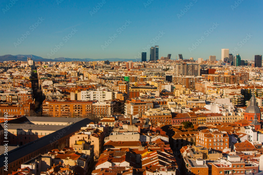 Rooftop 360º en el Hotel Riu de la Plaza de España. en Madrid, Comunidad autónoma de Madrid, España