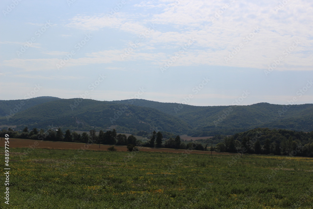 Fototapeta premium landscape with mountains