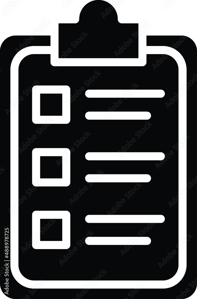 Clipboard Vector Icon Design Illustration Clipboard Vector Icon Design Illustration