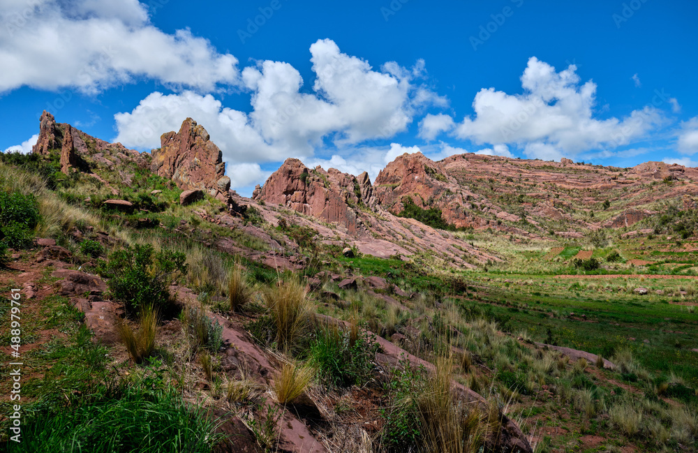 Beautiful landscape in Peru.