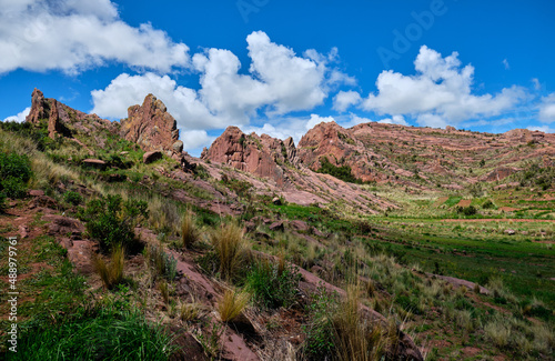 Beautiful landscape in Peru.