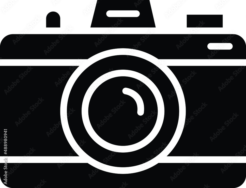Camera Vector Icon Design Illustration Camera Vector Icon Design Illustration