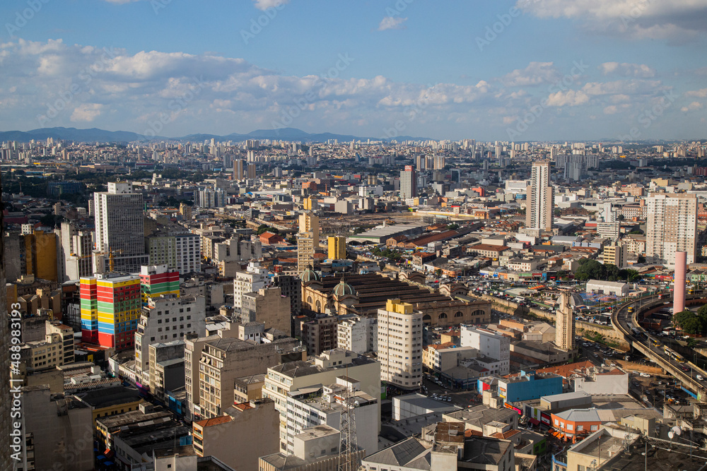 Fototapeta premium São Paulo, Brasil: Centro da cidade de São Paulo