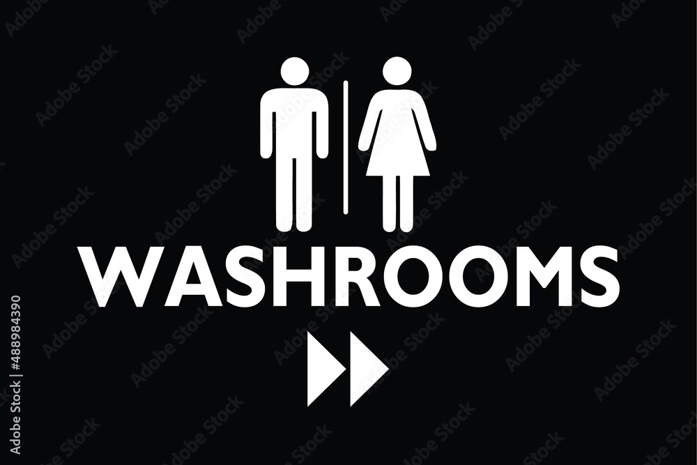 Washroom ( symbol of the rest room) Washroom ( symbol of the rest room)