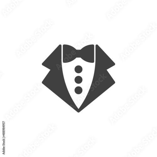 Casino croupier vector icon