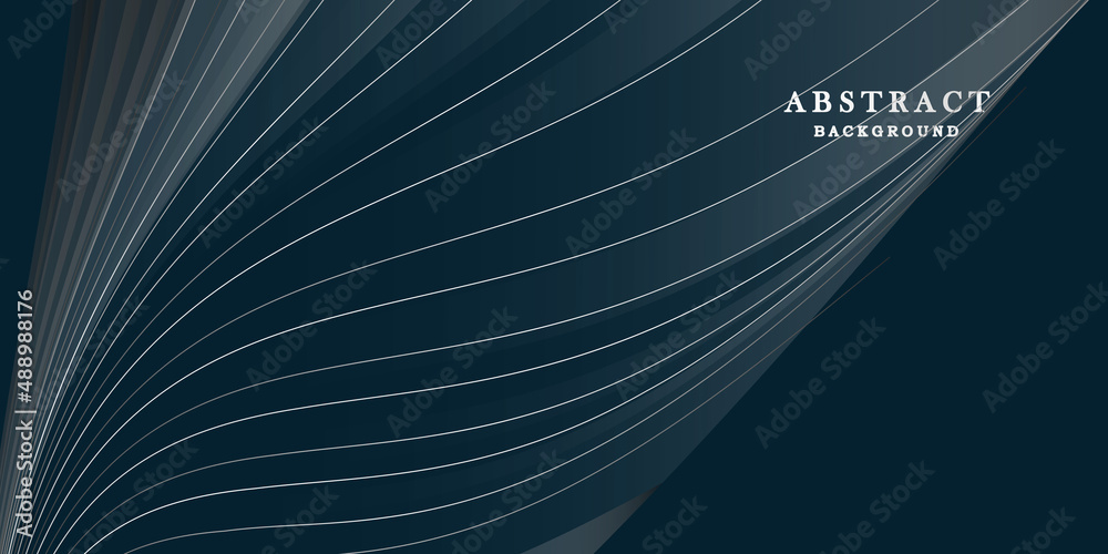 Naklejka premium Modern blue and white background design