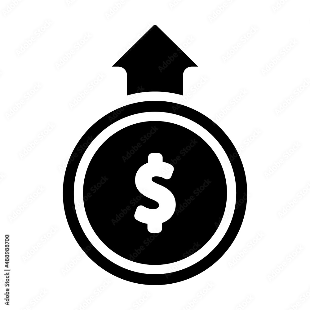 Obraz premium dollar sign icon