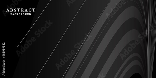 Modern black and white background design