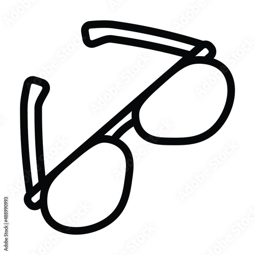 glasses isolated on white background