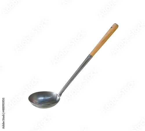 soup ladle isolated on white background