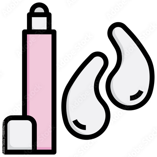 EYE PATCHES filled outline icon,linear,outline,graphic,illustration