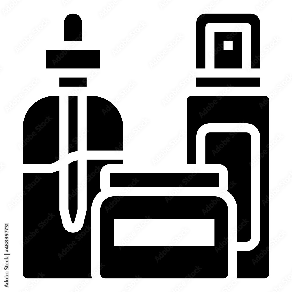 SKINCARE glyph icon,linear,outline,graphic,illustration SKINCARE glyph icon,linear,outline,graphic,illustration