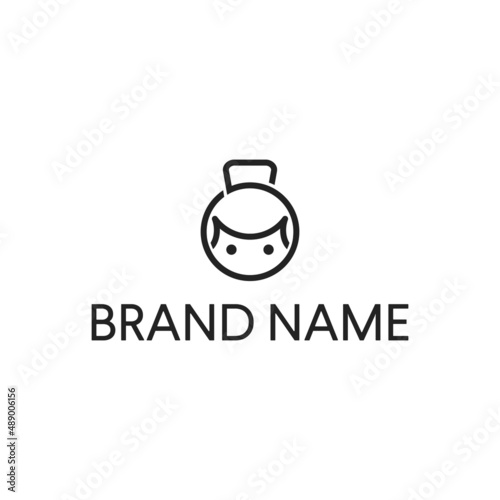 Sumo Fitness and Gym logo design vector