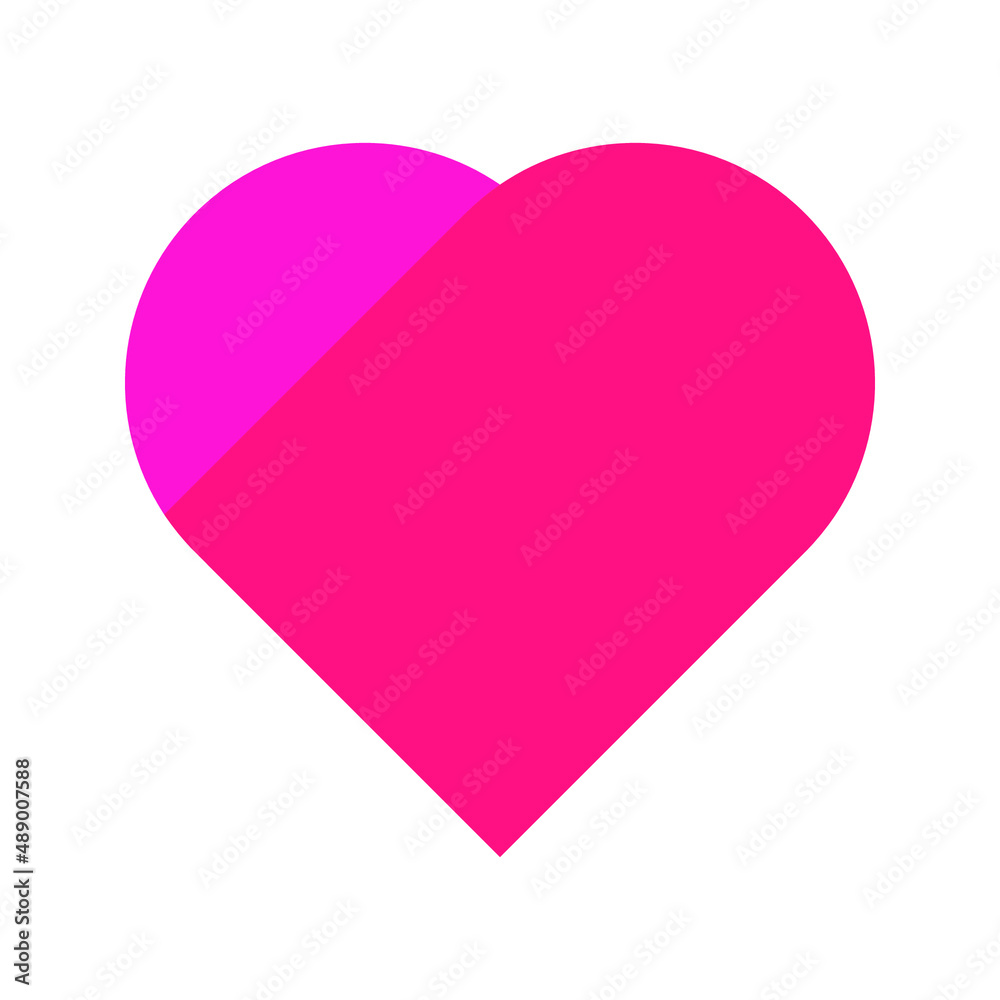 valentine's day basic element pink heart vector icon. Eps10. valentine's day basic element pink heart vector icon. Eps10.
