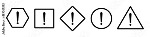 Warning Icon Vector