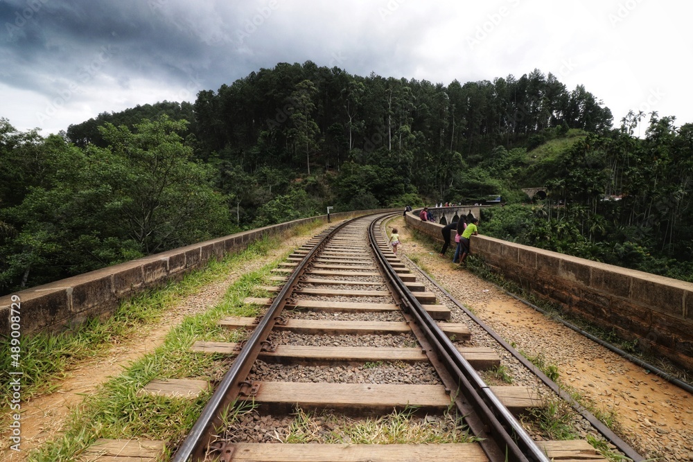 railway in the mountains railway in the mountains