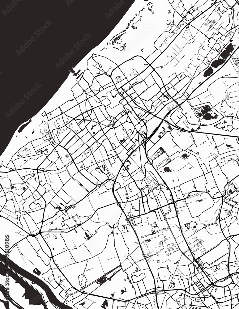 The Hague Netherlands City Map