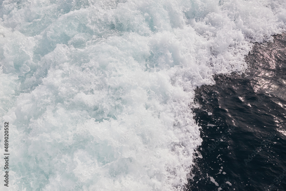 Wave caused by a ship Wave caused by a ship