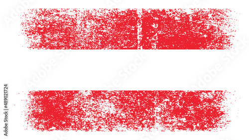 Austria Flag Distressed Grunge Vintage Retro. Isolated on White Background (ID: 489021724)