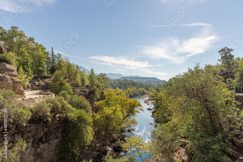 Scenic Koprulu Canyon National Park in the Province of Antalya, Turkey.