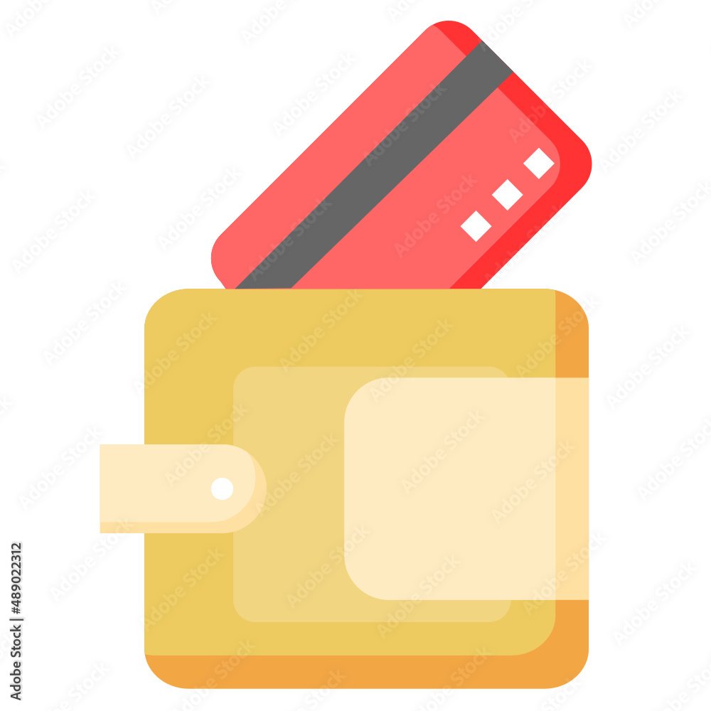 WALLET flat icon,linear,outline,graphic,illustration WALLET flat icon,linear,outline,graphic,illustration