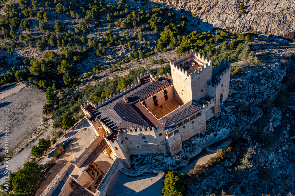 Castillo de Velez Blanco Luftbilder von Castillo de Velez Blanco