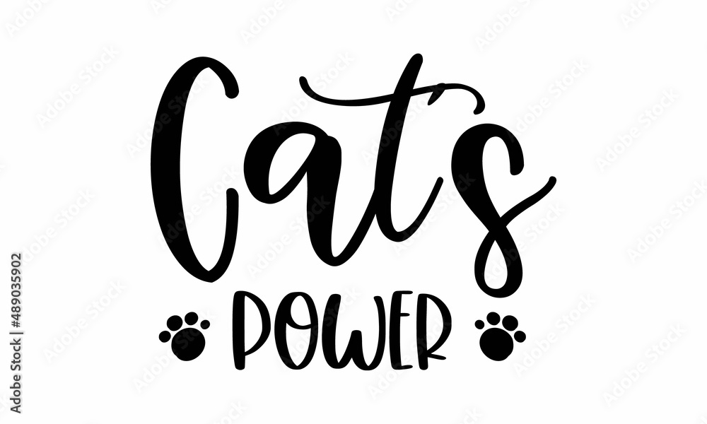 Cat's power SVG Cat's power SVG