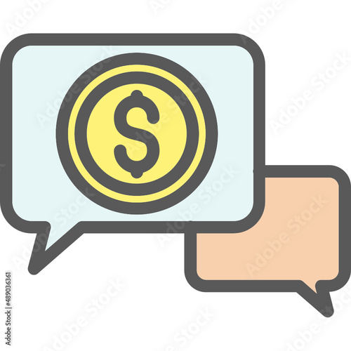 Comments Dollar Icon