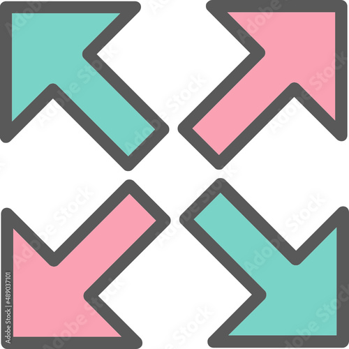 Expand Arrows Alt Icon