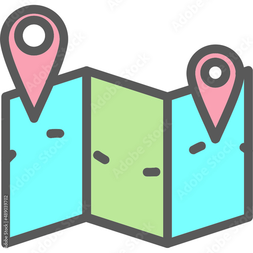 Map Marked Alt Icon