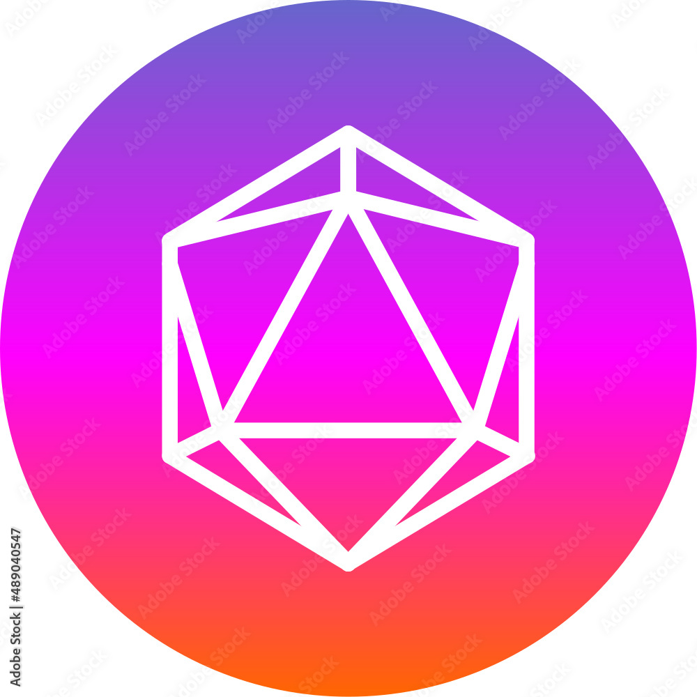 Dice D20 Icon
