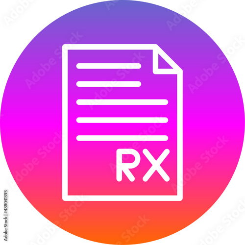 File Prescription Icon