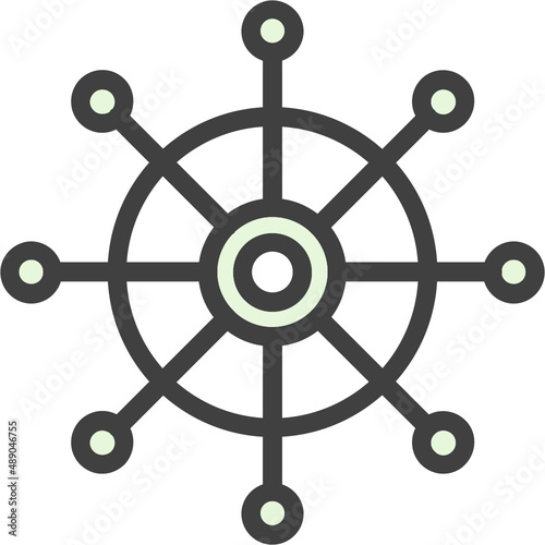 Dharmachakra Icon