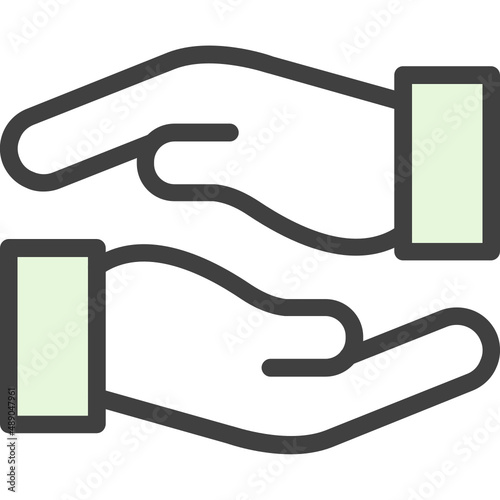 Hands Helping Icon