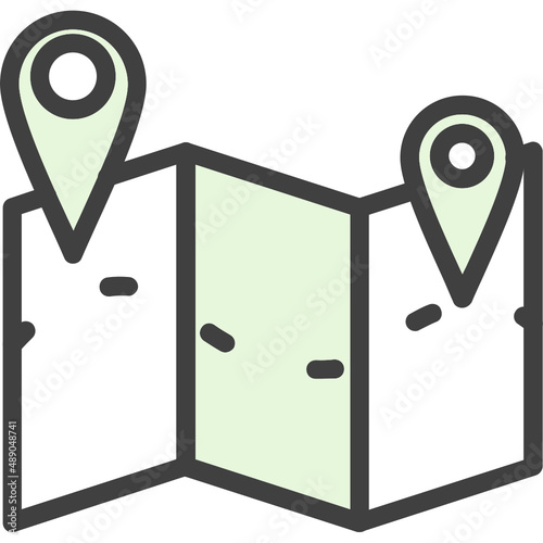 Map Marked Alt Icon