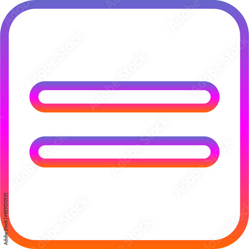 Equals Icon