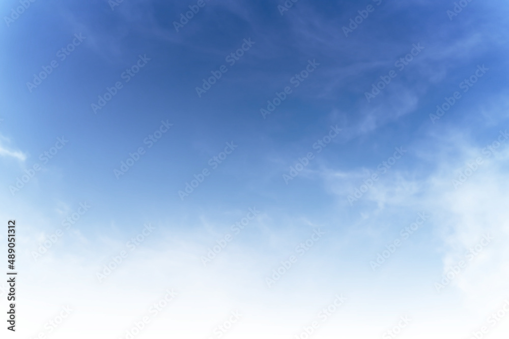 Fototapeta premium Background sky gradient cloud, Bright and enjoy your eye with the sky refreshing in Phuket Thailand.