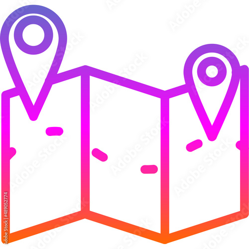 Map Marked Alt Icon
