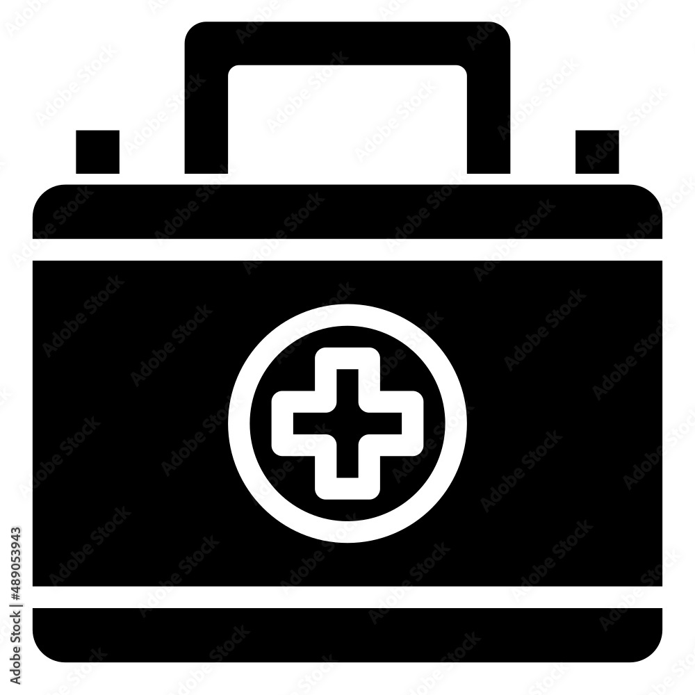 FIRST AID KIT glyph icon,linear,outline,graphic,illustration FIRST AID KIT glyph icon,linear,outline,graphic,illustration