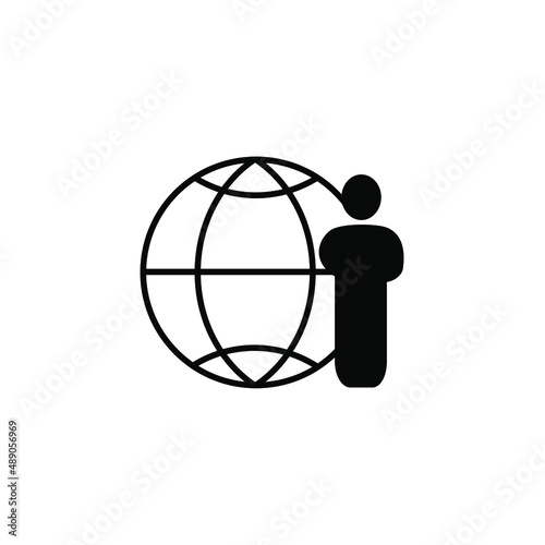 outsource icons symbol vector elements for infographic web