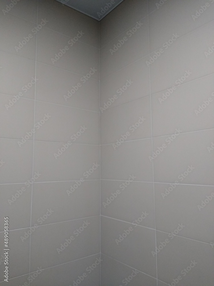 Corner of the room inside the room: two walls and a ceiling. High quality photo Corner of the room inside the room: two walls and a ceiling. High quality photo