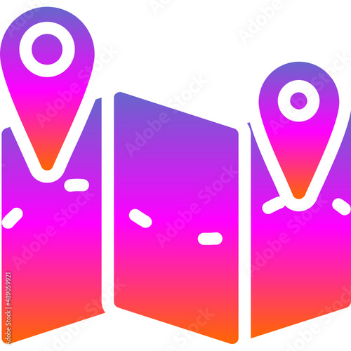 Map Marked Alt Icon